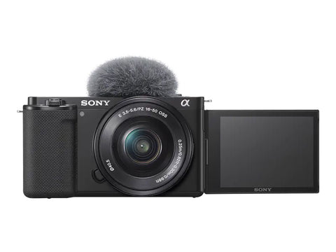 Sony ZV-E10 Mirrorless Camera with 16-50mm Lens - Black - Helix Camera