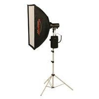 Photogenic AKC50BK 320 WS StudioMax Kit with AKC320B 320Ws StudioMax III Monolight Strobe, AK2432 24 x 32 inch Soft Box - Lighting-Studio - Photogenic - Helix Camera
