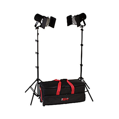 Smith Victor K62 2-Light 1200-watt controlled quartz portable kit (401462) - Lighting-Studio - Smith-Victor - Helix Camera