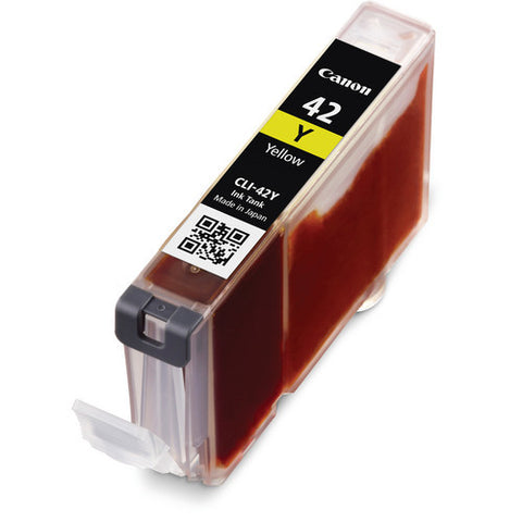 Canon CLI-42 YELLOW Ink Cartridge (6387B002) - Print-Scan-Present - Canon - Helix Camera 