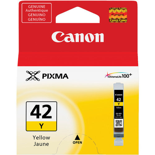Canon CLI-42 YELLOW Ink Cartridge (6387B002) - Print-Scan-Present - Canon - Helix Camera