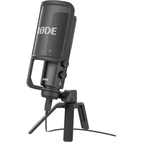 RODE NT-USB USB Condenser Microphone - Audio - RØDE - Helix Camera