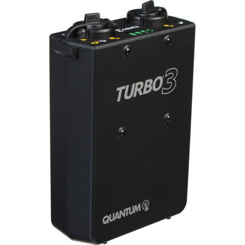 Quantum Turbo 3 Rechargeable Battery - Lighting-Studio - Quantum - Helix Camera