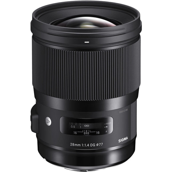 Sigma 28mm F1.4 DG HSM I Art Lens - Canon Mount - Photo-Video - Sigma - Helix Camera