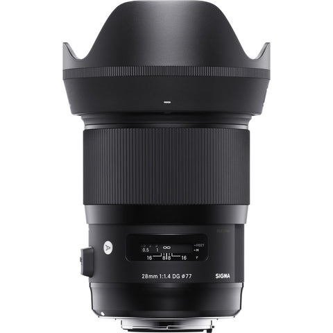 Sigma 28mm F1.4 DG HSM I Art Lens - Sony E Mount - Photo-Video - Sigma - Helix Camera
