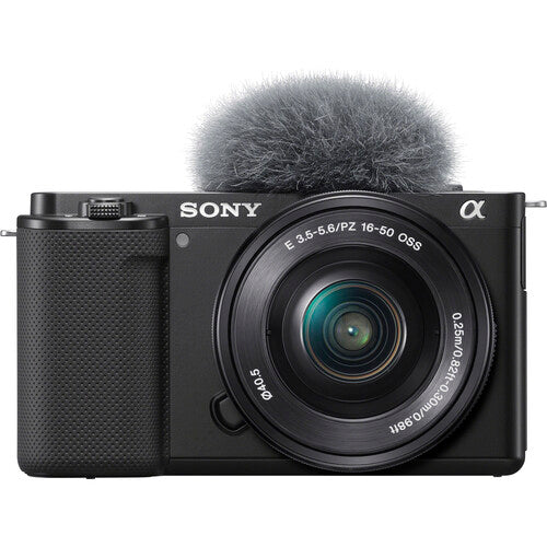 Sony ZV-E10 Mirrorless Camera with 16-50mm Lens - Black - Helix Camera
