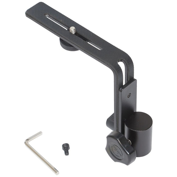 F&V L-Bracket for R-300, R-300 SE, and R-300S SE (updated to adjust for larger cameras with grips.) - Lighting-Studio - F&V Lighting USA - Helix Camera