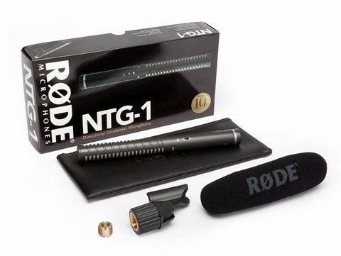 RODE NTG1 Condenser Shotgun Microphone - Audio - RØDE - Helix Camera