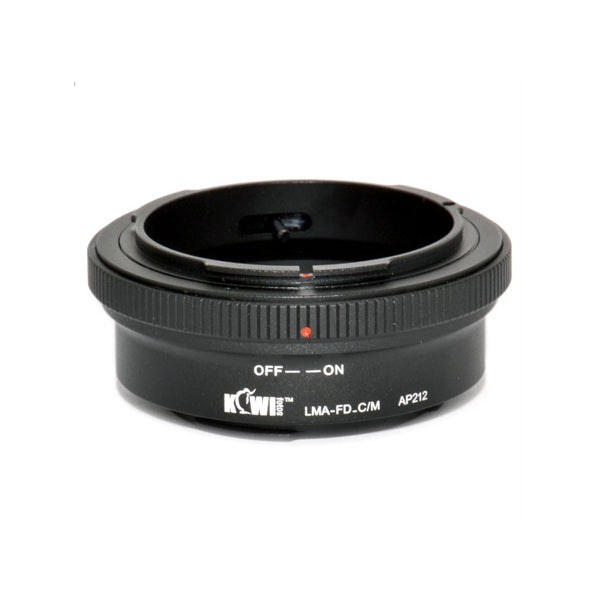 Kiwifotos Mount Adapter - Canon FD to Canon M - Photo-Video - Kiwifotos - Helix Camera