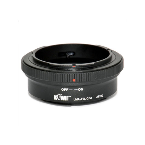 Kiwifotos Mount Adapter - Canon FD to Canon M - Photo-Video - Kiwifotos - Helix Camera