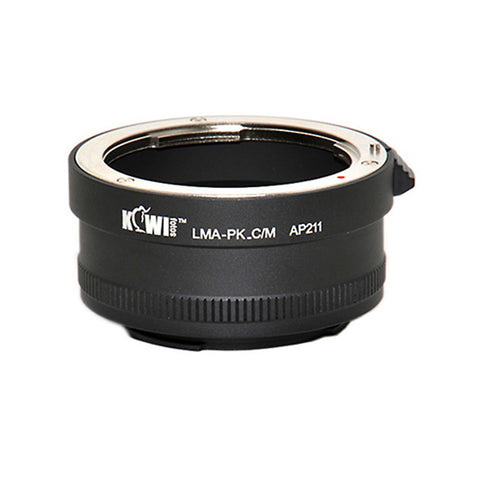 Kiwifotos Mount Adapter - Pentax K to Canon M - Photo-Video - Kiwifotos - Helix Camera