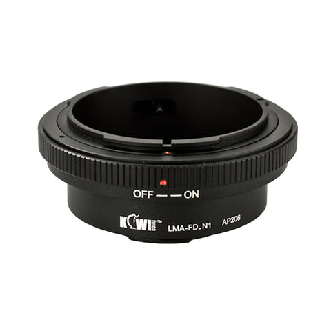 Kiwifotos Mount Adapter - Canon FD to Nikon 1 - Photo-Video - Kiwifotos - Helix Camera