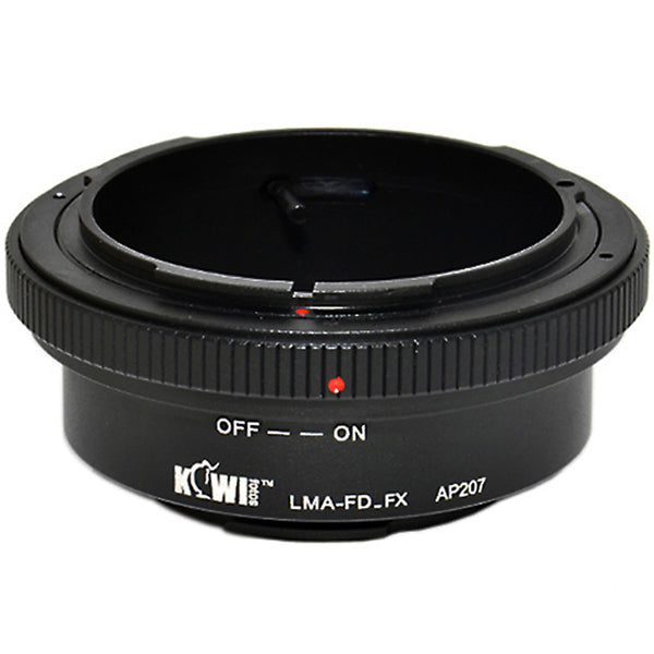 Kiwifotos Mount Adapter - Canon FD to Fuji X - Photo-Video - Kiwifotos - Helix Camera