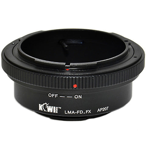 Kiwifotos Mount Adapter - Canon FD to Fuji X - Photo-Video - Kiwifotos - Helix Camera