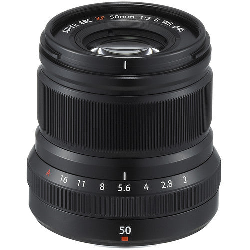 Fujinon XF 50mm F2 R WR - Black - Photo-Video - Fujifilm - Helix Camera
