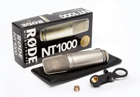 RODE NT1000 Vocal Condenser Microphone - Audio - RØDE - Helix Camera