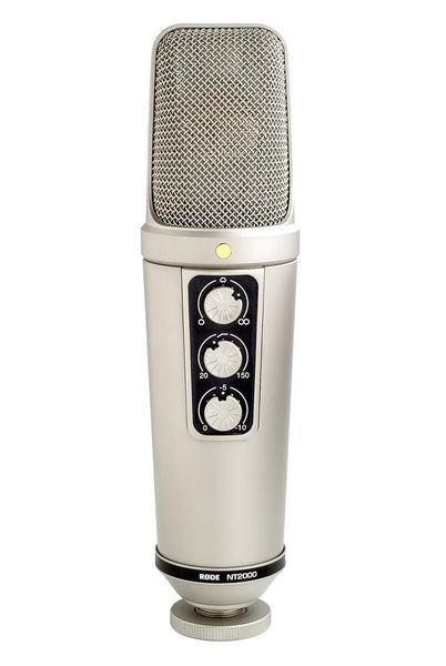 RODE NT2000 Variable Pattern Studio Condenser Microphone - Audio - RØDE - Helix Camera