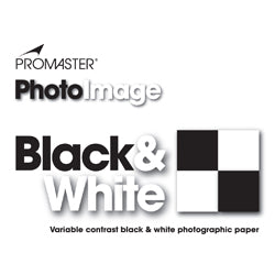 PROMASTER B&W Photo Paper 8" x10" E Luster 25 sheets - 8 x 10'' Luster - 25 Sheets - Print-Scan-Present - ProMaster - Helix Camera