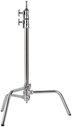 Studio-Assets 20" Double Riser C-Stand (Chrome) - Lighting-Studio - Studio-Assets - Helix Camera