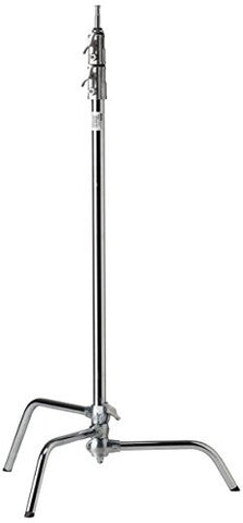 Kupo 40" Master C-Stand with Sliding Leg - Silver - Lighting-Studio - Kupo - Helix Camera