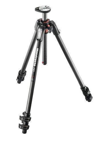 Manfrotto MT190CXPRO3 Section Carbon Fiber Tripod Legs with Q90 Column (Black) - Lighting-Studio - Manfrotto - Helix Camera