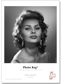Hahnemuhle Matte Photo Rag, 100 % Rag, Smooth, Bright White Inkjet Paper, 19 mil., 308 g/mA, 8.5x11", 25 Sheets - Print-Scan-Present - Hahnemuhle - Helix Camera