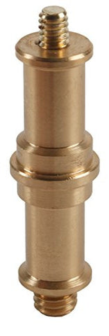 Studio-Assets Double Ended Spigot with 1/4"-20 and 3/8"-16 Male Threads - Lighting-Studio - Studio-Assets - Helix Camera