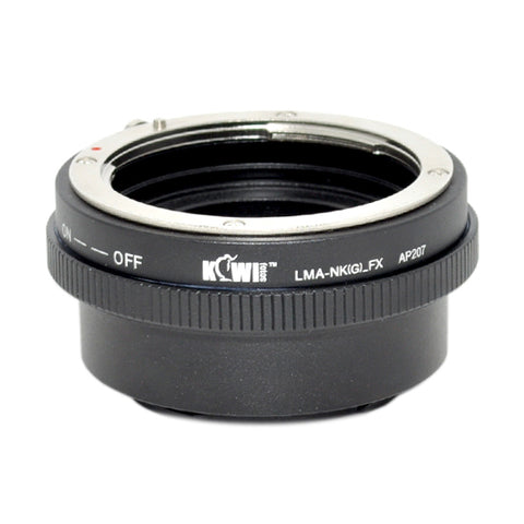 Kiwifotos Mount Adapter - Nikon G to Fuji X - Photo-Video - Kiwifotos - Helix Camera