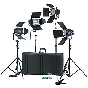 Smith-Victor K76 4-Light 4000-watt Professional Studio Kit - Lighting-Studio - Smith-Victor - Helix Camera