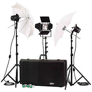 Smith-Victor K77 2200-Watt Interview Lighting Kit - Lighting-Studio - Smith-Victor - Helix Camera