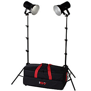 Smith Victor K82 2-Light 500watt Ultra Cool Portable Kit (401460) - Lighting-Studio - Smith-Victor - Helix Camera