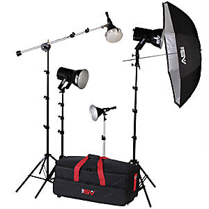 Smith Victor K84 4-Light 1000-watt Ultra Cool Portraiture Kit (401465) - Lighting-Studio - Smith-Victor - Helix Camera