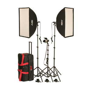 Smith-Victor KSBQ-2600 2100-watt Pro SoftBox Light w/ Accent Light - Lighting-Studio - Smith-Victor - Helix Camera