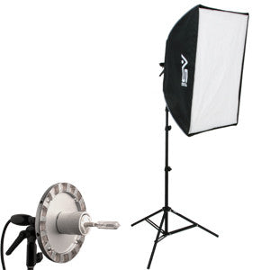 Smith Victor KSBQ-1000 1000-watt Pro SoftBox Light  Kit (408079) - Lighting-Studio - Smith-Victor - Helix Camera