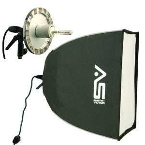 Smith Victor SBQ-22 22" square quartz SoftBox Light  (408090) - Lighting-Studio - Smith-Victor - Helix Camera