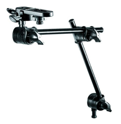 Manfrotto 196B-2 143BKT 2-Section Single Articulated Arm with Camera Bracket (Black) - Lighting-Studio - Manfrotto - Helix Camera