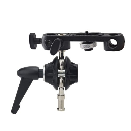 Kupo Double Ball Joint Adapter with Dual 5/8 Inches (16mm) Studs - Lighting-Studio - Kupo - Helix Camera
