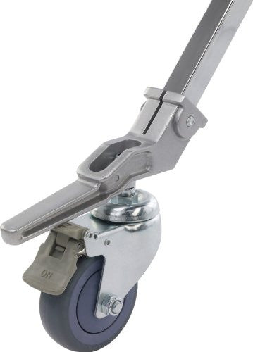 Kupo 100mm Caster with Brake, 25.4mm Square Adapter, Set of Three, KS940712 - Lighting-Studio - Kupo - Helix Camera