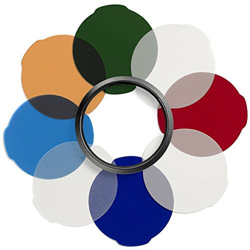 Manfrotto MLFILTERCLS Lumie Series Classic Filter Kit-Color and Diffusing Filters (Multi Color) - Lighting-Studio - Manfrotto - Helix Camera
