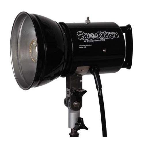 Speedotron 102 Black Line-2400 Watt/Second Lamphead w/7" Reflector and UV 850315-Speedotron - Lighting-Studio - Speedotron - Helix Camera