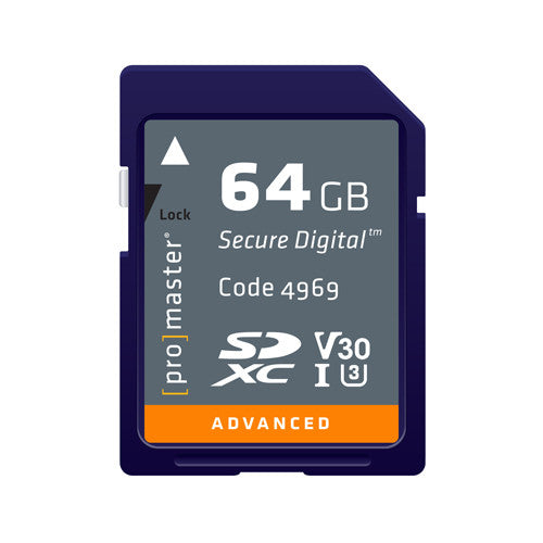ProMaster Advanced 633x SDXC - 64GB - Photo-Video - ProMaster - Helix Camera