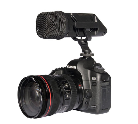 RODE Stereo VideoMic Camera-Mounted Stereo Microphone - Audio - RØDE - Helix Camera
