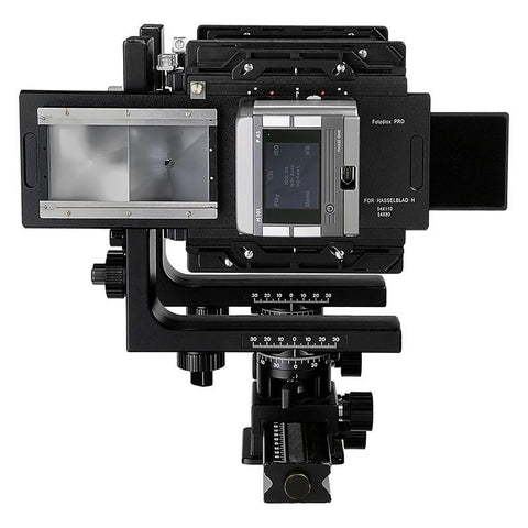 Fotodiox Pro Lens Mount Adapter - Hasselblad H-Mount Digital Backs to Large Format 4x5 View Cameras with a Graflok Rear Standard - Shift / Stitch Adapter with Focusing Screen - Photo-Video - Fotodiox - Helix Camera