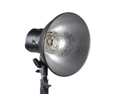Norman 5E-RP 10" Studio reflector w/ RP1 Diffusion Dome - Lighting-Studio - Norman - Helix Camera