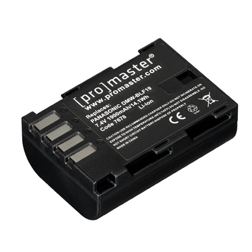 ProMaster DMW-BLF19 Li-ion Battery for Panasonic - Photo-Video - ProMaster - Helix Camera 