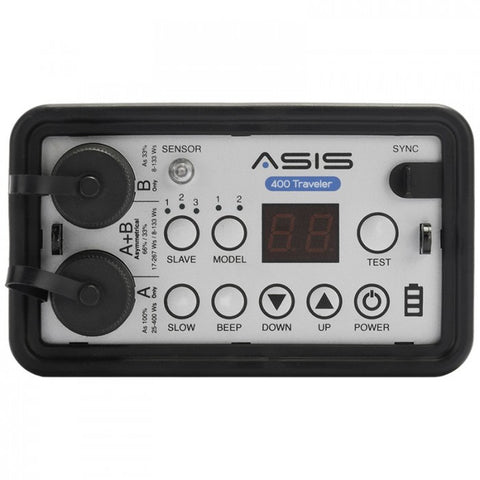 Asis 400 Traveler 2-Light & Li-Ion Battery Kit - Lighting-Studio - Asis - Helix Camera