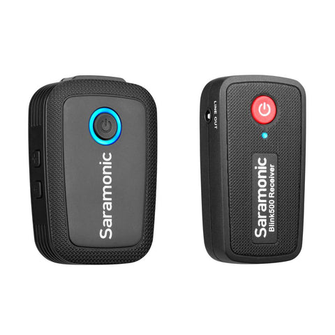 Saramonic Blink 500 B1 Tx+Rx 2.4GHz Micro-Wireless Lavalier System W/Camera-Mountable Dual-Receiver - Audio - Saramonic - Helix Camera