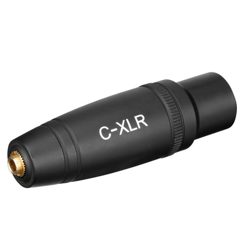 Saramonic C-XLR 3.5mm Female TRS to XLR Male Audio Adapter for Professional Cameras, Mixers, Recorders and more - Audio - Saramonic - Helix Camera