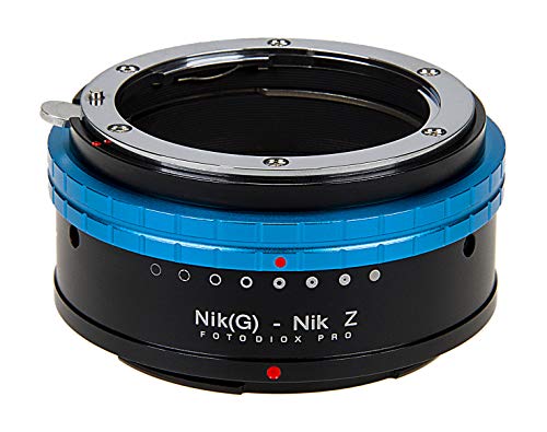 Fotodiox Pro Lens Mount Adapter Compatible with Nikon Nikkor F Mount G-Type D/SLR Lenses to Nikon Z-Mount - Helix Camera