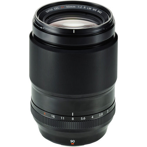 Fujinon XF 90mm F2.0 R LM WR Lenses - Photo-Video - Fujifilm - Helix Camera
